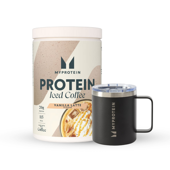 Pack Café Helado Proteico - 20raciones - Black Coffee Cup  - Iced Vanilla Latte
