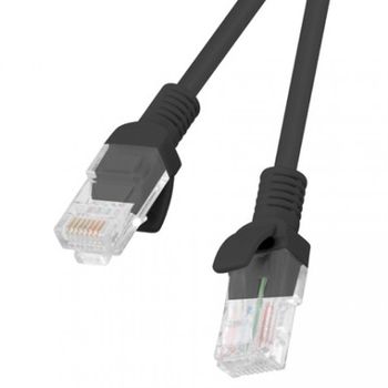 Lanberg Cable de Red RJ45 UTP Cat.6 3m Negro