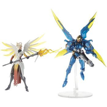 Hasbro Pack Figuras Overwatch Mercy Y Phara 15cm E6494
