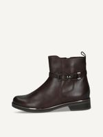 caprice bootie brown made of leather without heel size 39