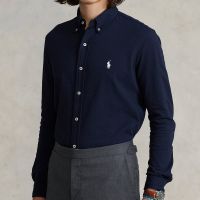 polo ralph lauren featherweight cotton-pique shirt - s
