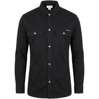 calvin klein jeans camisa manga larga lv04re103g para hombre