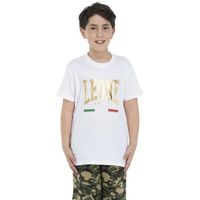 leone 1947 camiseta boy short sleeves italian gold para nino