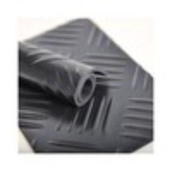 Goma Checker (damera)1 Mts.x 30 Mm Negra Metro L.