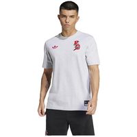 adidas tops y camisetas t-shirt vrct 100  coton para hombre