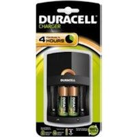 cargador duracell para pilas recargables cef 14 incluye 2 pilas aa