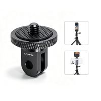 adaptador para tripode lanxire 14 pulgada soporte giratorio 360 para gopro hero 9-13 insta360 x3-x5 y camara de accion dji osmo - 1 unidad