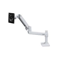 ergotron lx soporte brazo de escritorio para monitor hasta 34 vesa 100x100 max 113kg blanco