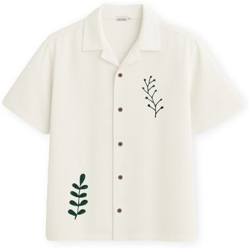 Imago Camisa manga corta Sycamore Shirt - Cru para hombre