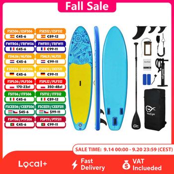 Tabla de Paddle Surf Inflable InnoExpo con Accesorios, Tabla de Remo Inflable, Tabla de Surf SUP, Tabla de Paddle Antideslizante para Deportes Acuáticos