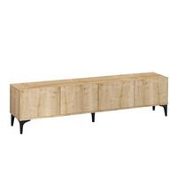 mueble tv nora roble zafiro