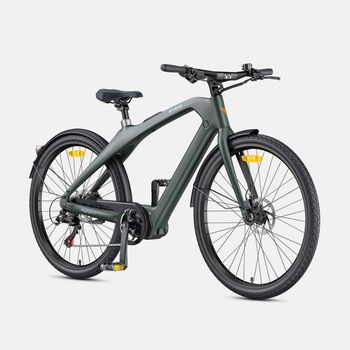 E-bike N1 Pro - Motor 250w Batería 36v10ah Neumáticos De 27.5 Pulgadas Frenos De Disco Hidráulicos - Verde