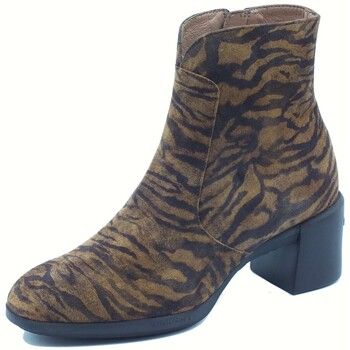 Wonders Botines H-6705 Reghost Zebra para mujer