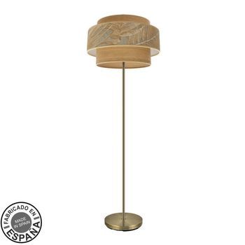 Fabrilamp Pie Salon Samoa 1xe27 Cuero Camel 168x40x40 Cm