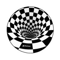 alfombra protectora sharkoon skiller sfm12 3d vortex negroblanco 1200x1200 mm