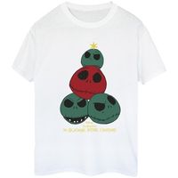 nightmare before christmas camiseta bi53963 para mujer