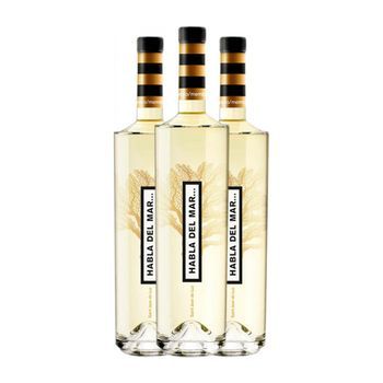 Habla Vino Blanco Del Mar Francia Joven 75 Cl 12% Vol. (pack De 3 Unidades)