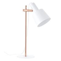 dudeco lampara de mesa estel blanco
