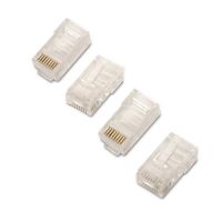 conector rj45 aisens a138-0291 cat5e utp transparente 8 contactos 50 unidades