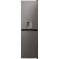 hotpoint aquarius hbnf 55181 s aqua uk 5050 fridge freezer - silver aqua