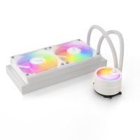 refrigeracion liquida valkyrie a240 240mm 2 ventiladores argb blanca