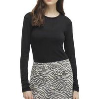 vila camiseta manga larga nellie para mujer