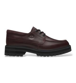 Timberland para hombre. TB0A42KGEIW1 Zapatos de piel Britton Drive granate (45.5), Plano, Cordones, Casual