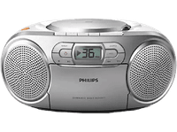 radio cd - philips az12712 cd cd-r y cd-rw fm