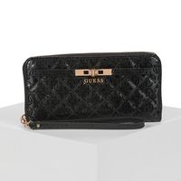 guess cartera idra slg large zip around para mujer
