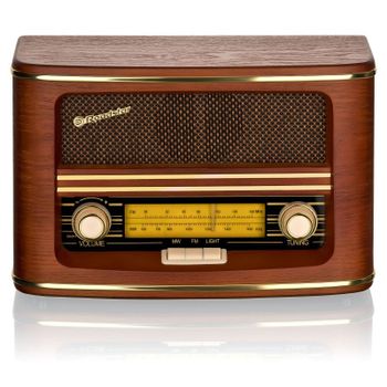 Roadstar HRA-1500N Radio Portátil Analógica FM Vintage