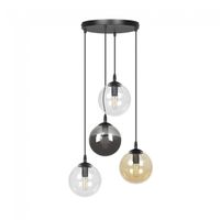 lampara colgante sagan mix 4 luces
