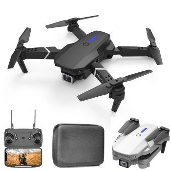LSRC E88 PRO / LS-E525 Mini WiFi FPV con cámara dual 4K 720P HD Modo de retención de altitud Dron Quadcopter plegable RT