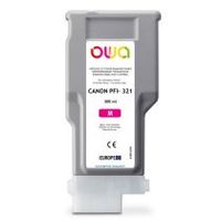 cartucho de tinta para trazador remanufacturado owa - estandar - magenta - para canon pfi-321 m