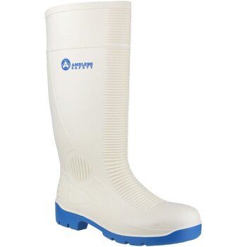 Amblers Safety Botas de agua FS98 Safety White Wellingtons para hombre