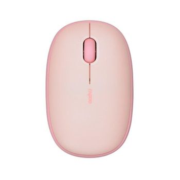 Ratón Rapoo M660 Silent Bluetooth Multi-Mode 1300 DPI Rosa silencioso