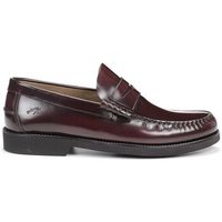 fluchos mocasines f0047 burdeos para hombre