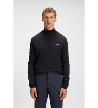 BOSS para hombre. 50541965 Chaqueta Ever marino (S), Casual, Algodón