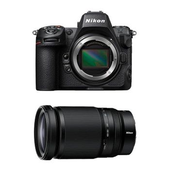 Cámara Mirrorless Nikon Z8 45.7 MP 14.3x Zoom Óptico Sensor Full Frame Vídeo 8K Kit 28-400mm