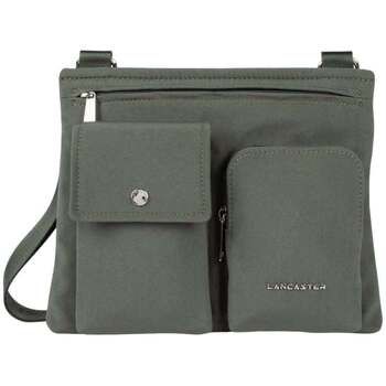 LANCASTER Bolso Bolso de mano con cremallera Basic Pocket Kaki Oscuro para mujer