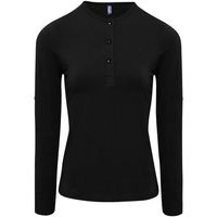 premier camiseta manga larga long john para mujer