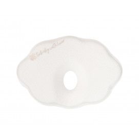 Almohada ergonómica de espuma viscoelástica Cloud Airknit Blanco