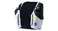 chaleco de hidratacion unisex scott rc pro tr 10l   flasks blanco