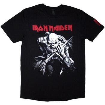 Iron Maiden Camiseta manga larga 50 Trooper Charge para mujer