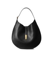 polo ralph lauren para mujer 428867518001 bolso shoulder polo id de piel grande negro osfa casual