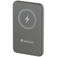 power bank verbatim charge n go 10000 mah quick charge 30 cargador inalambrico gris