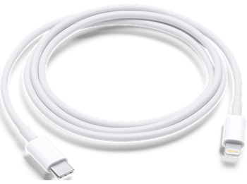 Apple, Cable de USB-C a conector Lightning, 2 metros, Blanco