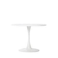 mesa fija efecto madera blanco 100 cm x 73 cm