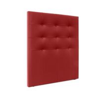 cabecero de polipiel capitone hasta el suelo 110x120cm camas 105 - rojo
