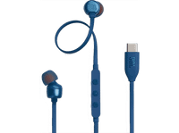 auriculares de boton - jbl tune 310 usb-c intraurales azul