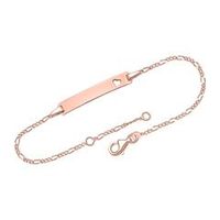 pulsera de plata 925 corazon grabado placa